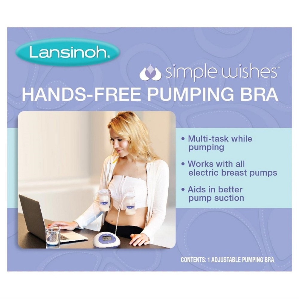 Lasinoh Hands Free Pumping Bra (XS-L)